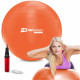 Фітбол Hop-Sport 65 см Orange з насосом