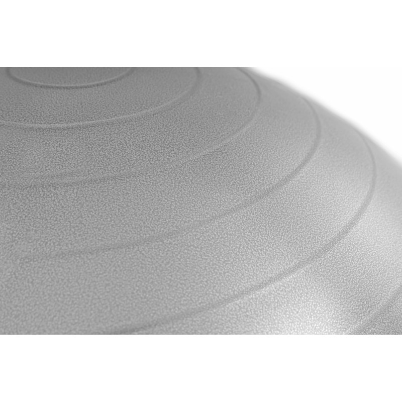 Фітбол Hop-Sport 65 см Silver з насосом
