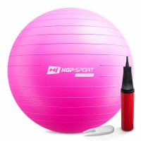 Фітбол Hop-Sport 70 см Magenta з насосом