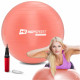Фітбол Hop-Sport 75 см Light Pink з насосом
