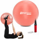 Фітбол Hop-Sport 75 см Light Pink з насосом