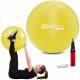 Фітбол Hop-Sport 75 см Yellow з насосом