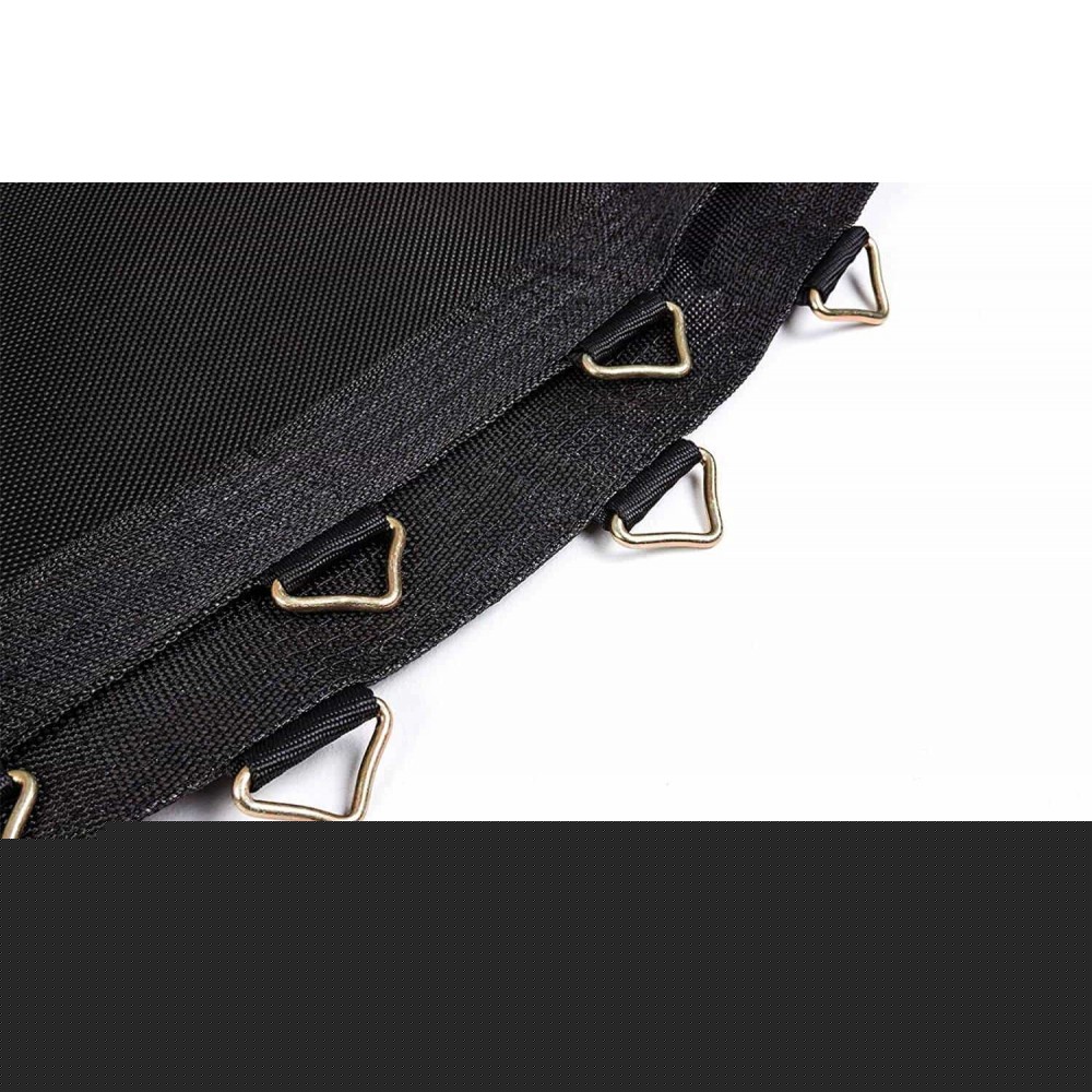 Батут Hop-Sport Blue 305 см на 3 опорах з зовнішньою сіткою і драбинкою