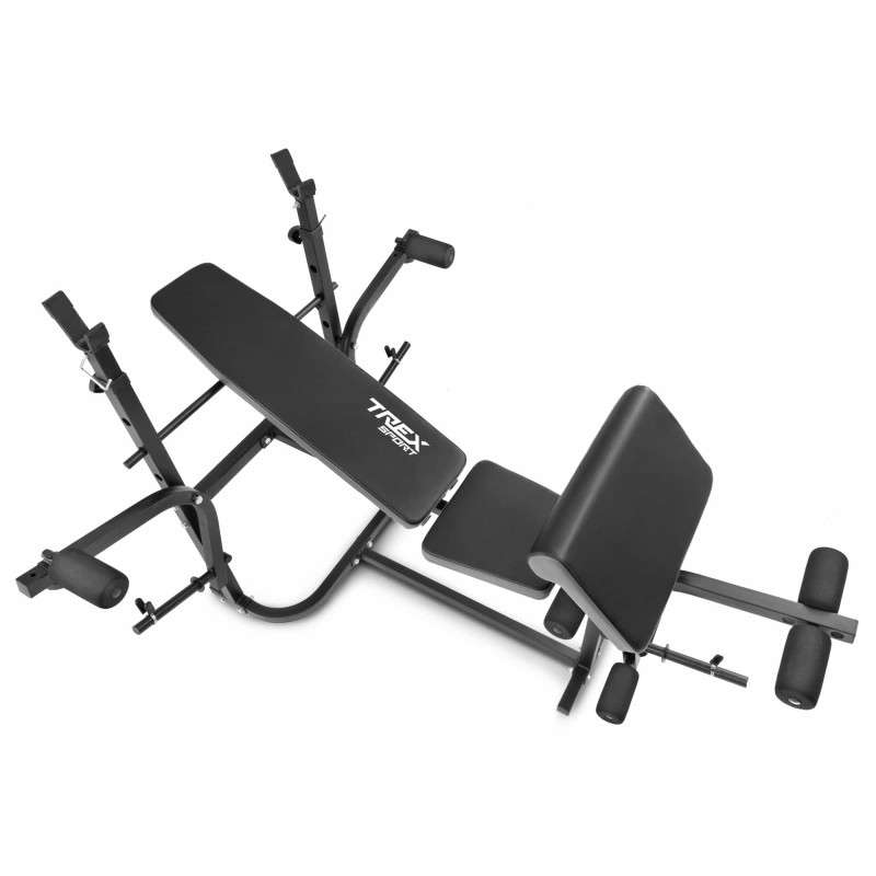 Лава для жиму Trex Sport 020 з партою Скотта і верхньою тягою