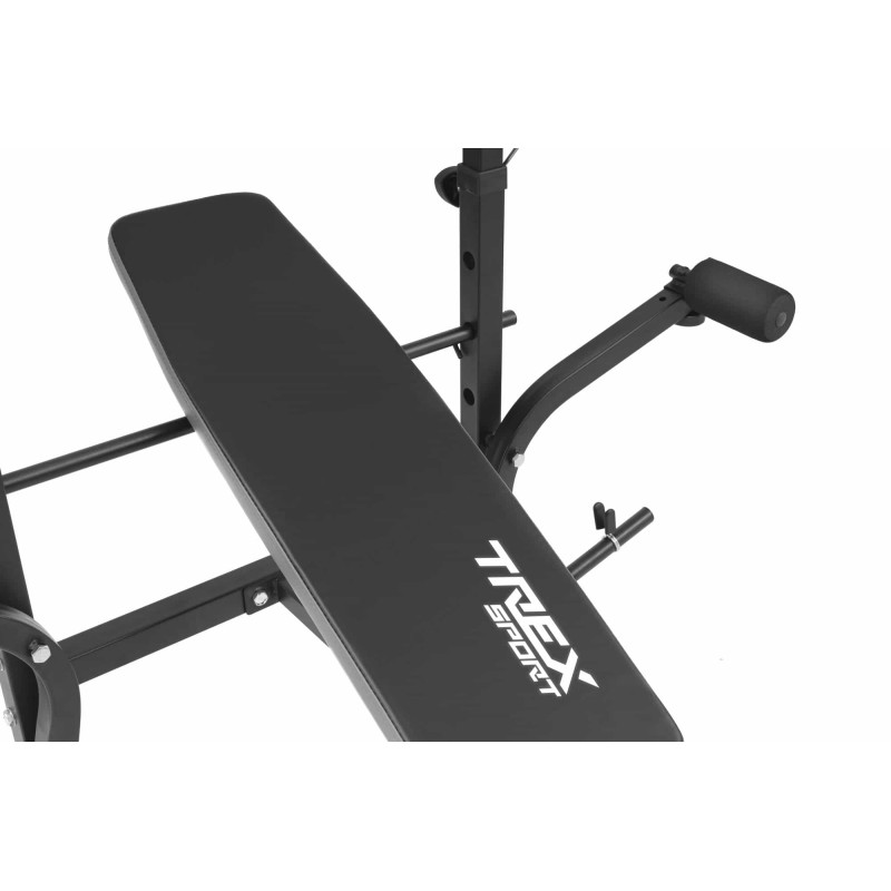 Лава для жиму Trex Sport 020 з партою Скотта і верхньою тягою