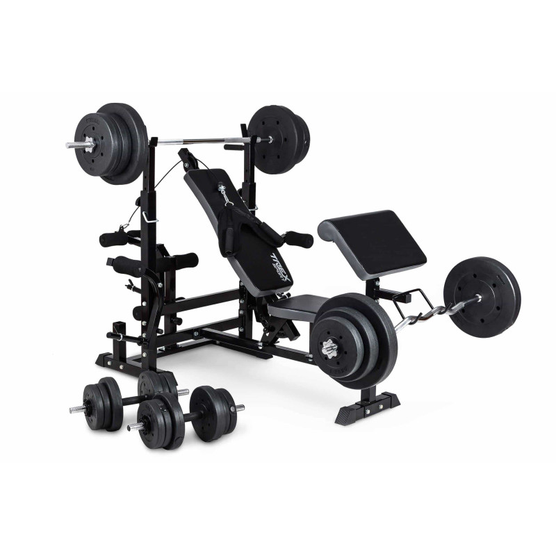 Лава для жиму Trex Sport 075 з партою Скотта
