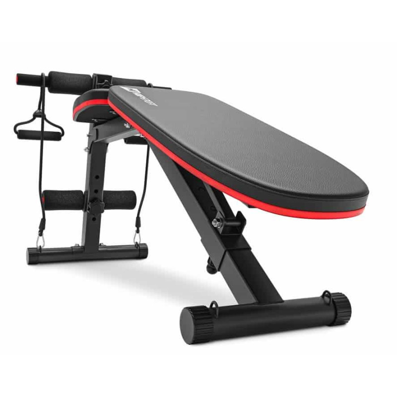 Скамья тренировочная Hop-Sport HS-1030 с фиксатором для ног
