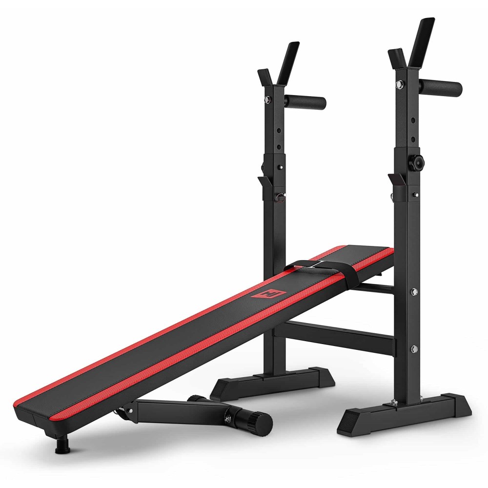 Силовий набір Hop-Sport Premium 38 кг з лавою 1080