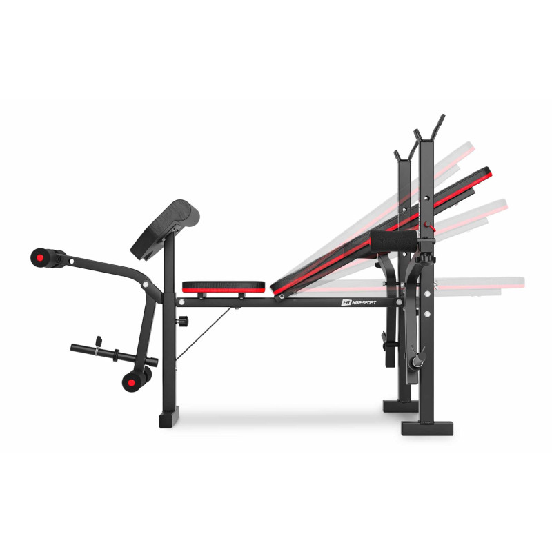 Силовий набір Elitum Titan 94 кг з лавою Hop-Sport 1055 PRO