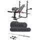 Силовой набор Elitum Titan 68 кг со скамьёй Hop-Sport 1065 PRO