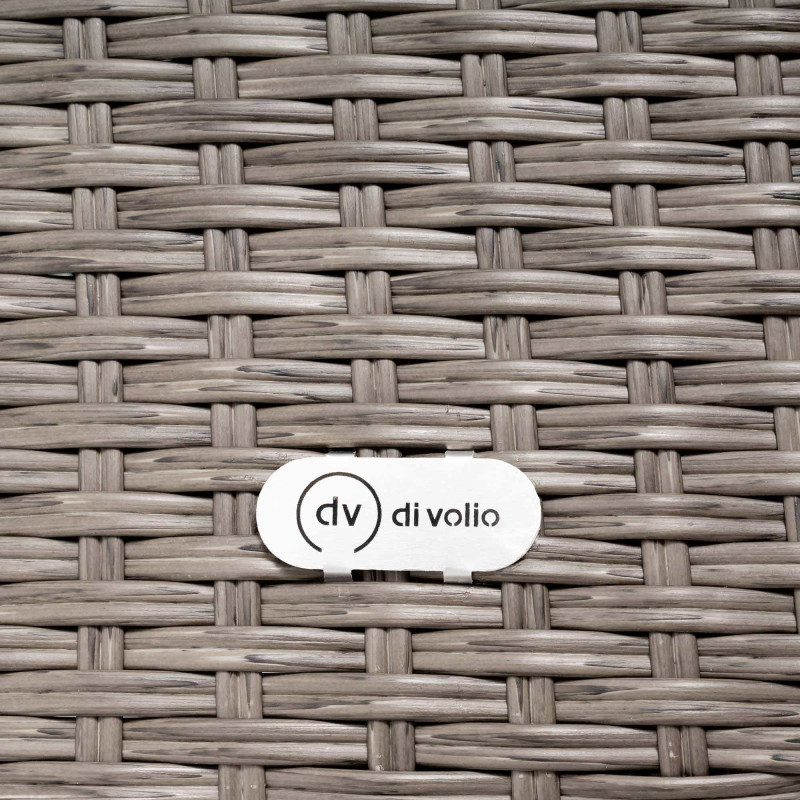 Комплект садовой мебели из ротанга DiVolio Firenze Grey