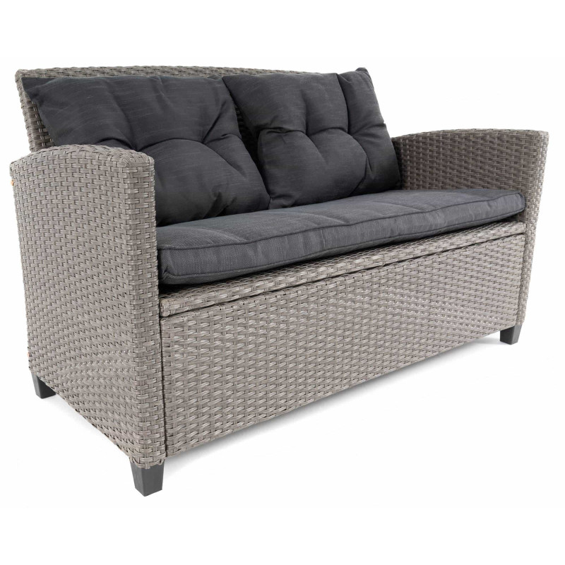 Комплект садовой мебели из ротанга DiVolio Firenze Grey