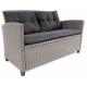 Комплект садовой мебели из ротанга DiVolio Firenze Grey