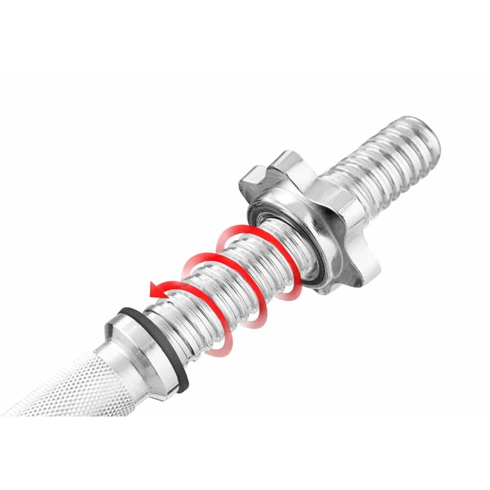 Гантели металлические Hop-Sport New 2 х 15 кг с перчатками