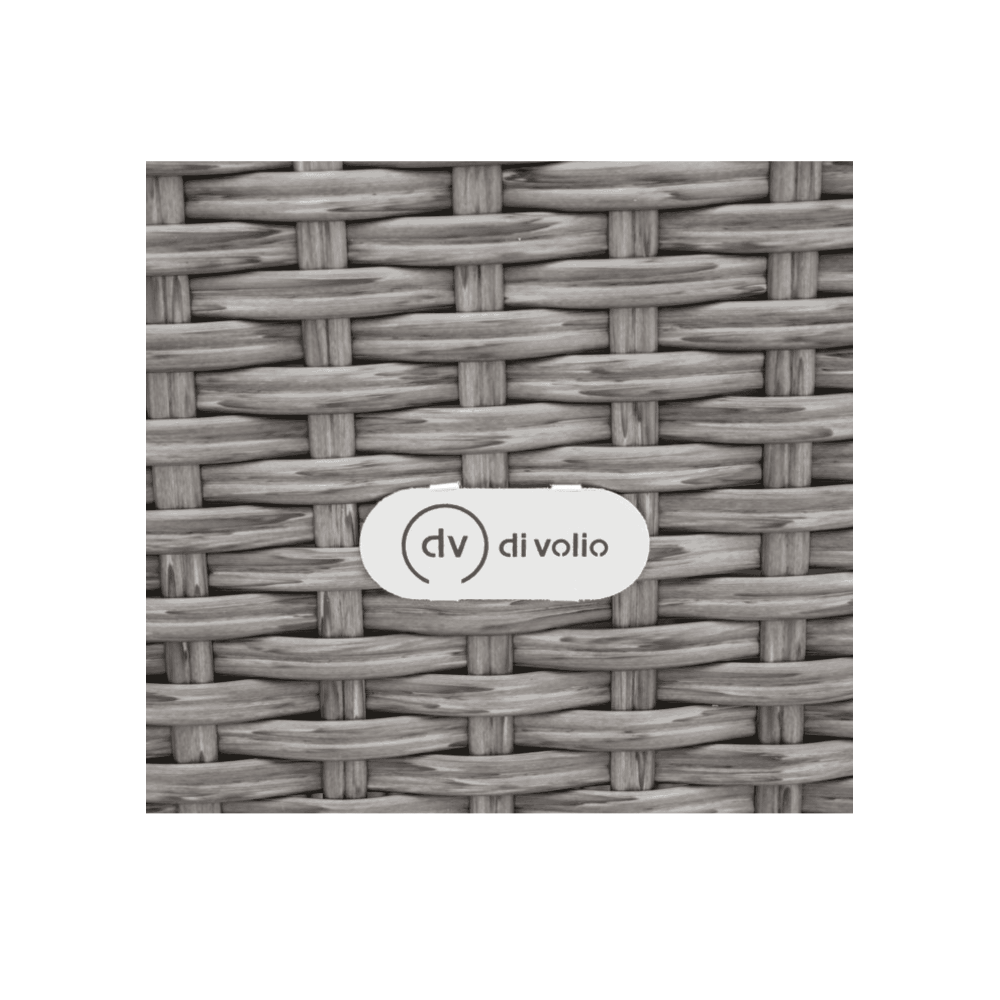 Садовый шезлонг Di Volio Ciampino серо/графитовый