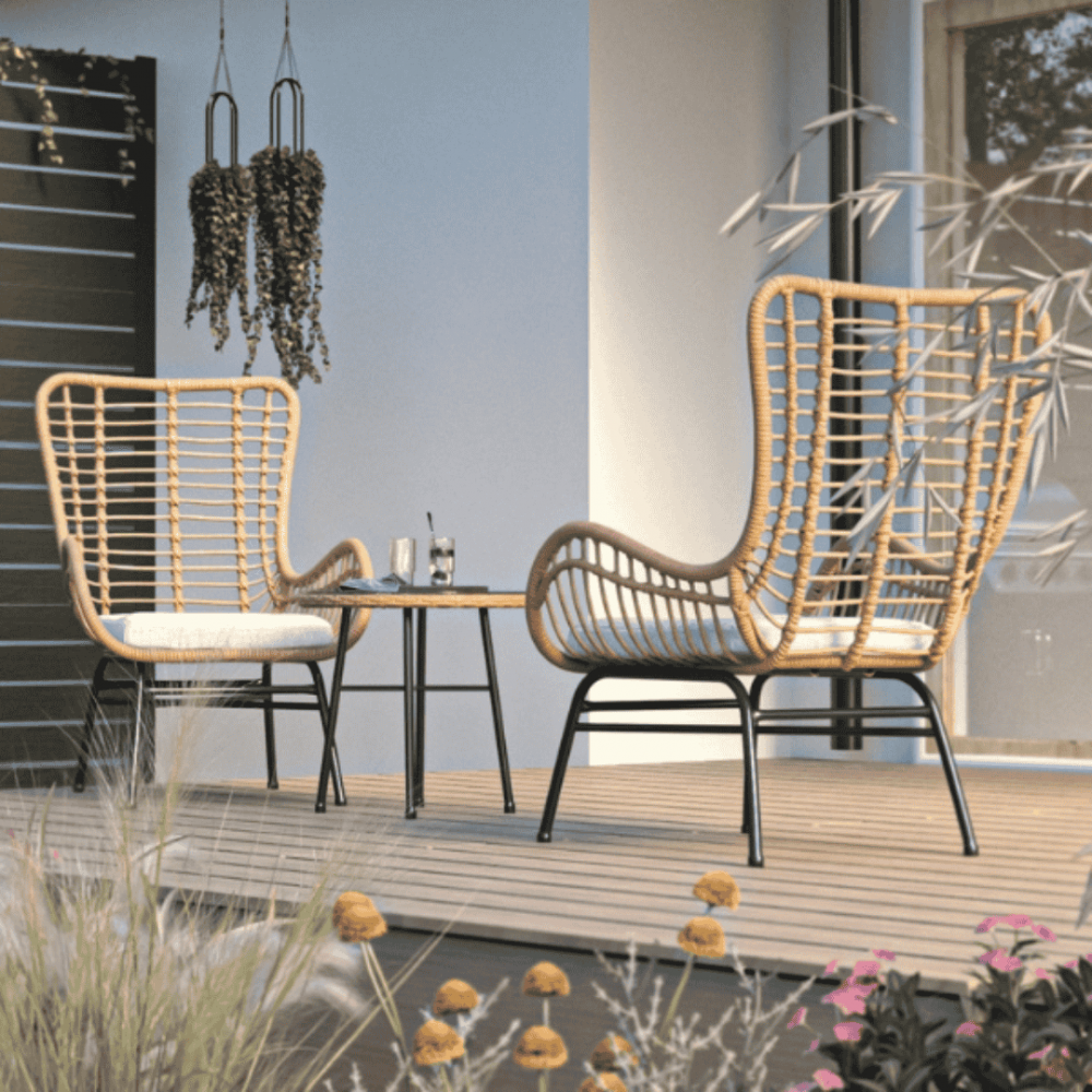 Набір садових меблів Di Volio Sorrento бежевий/світло-сірий