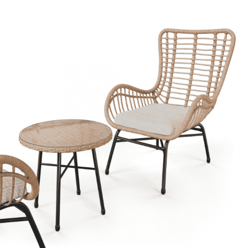 Набір садових меблів Di Volio Sorrento бежевий/світло-сірий