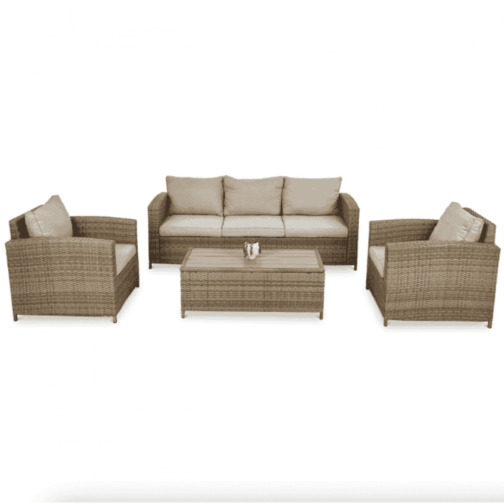 Комплект садових меблів Di Volio Veleti бежевий