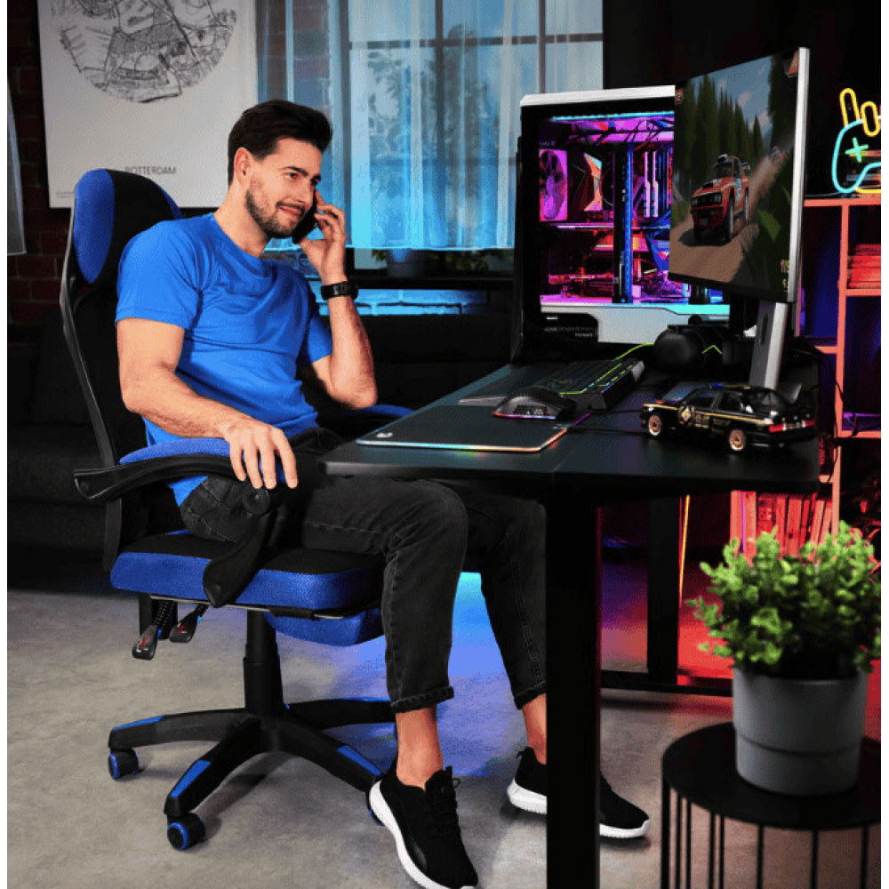 Геймерське крісло Di Volio Sporte синє