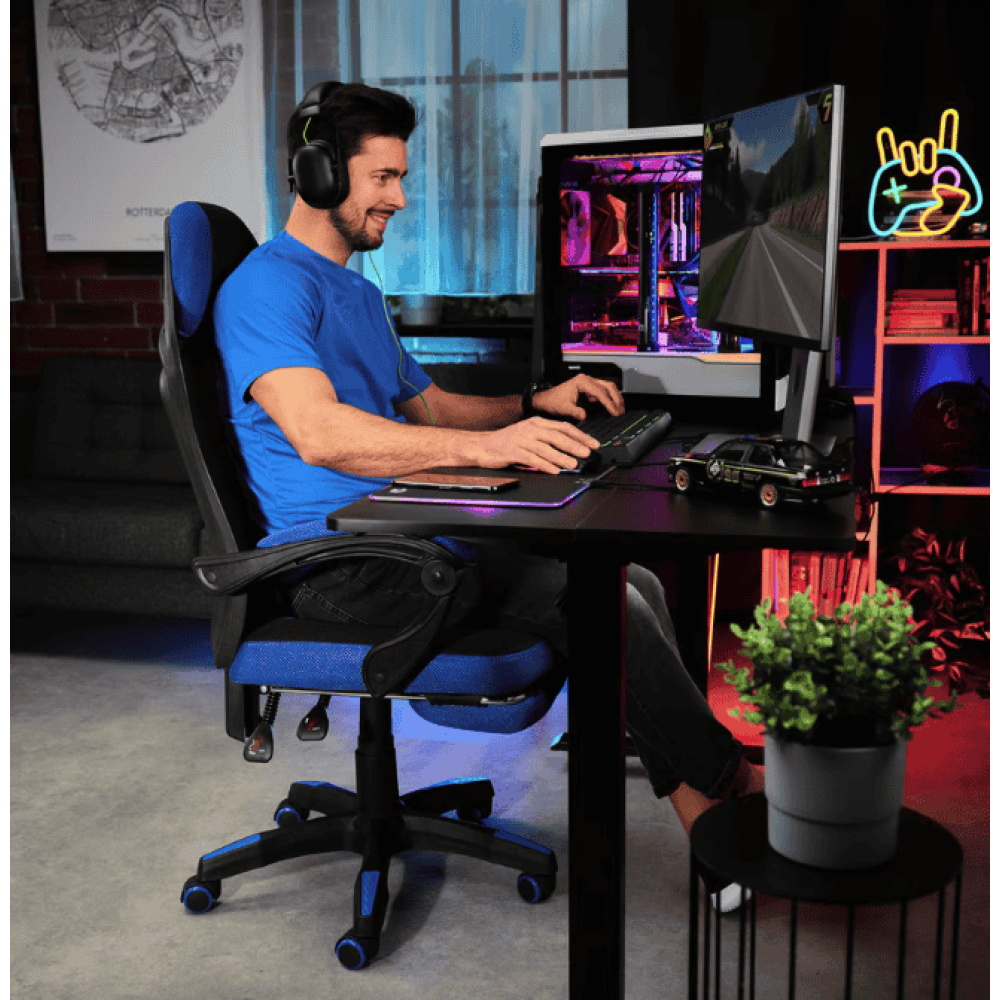 Геймерське крісло Di Volio Sporte синє