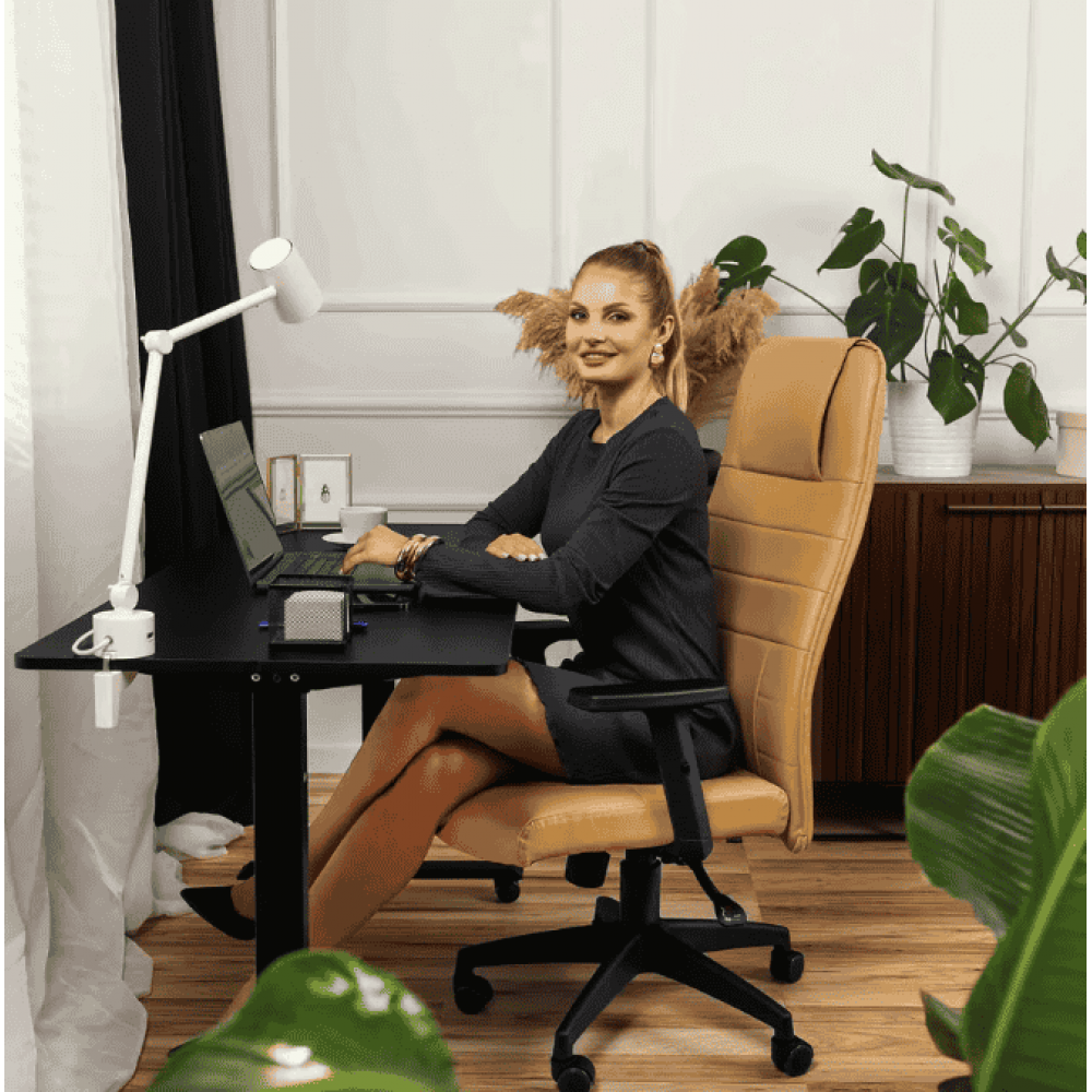 Офісне крісло Di Volio Adelo бежеве