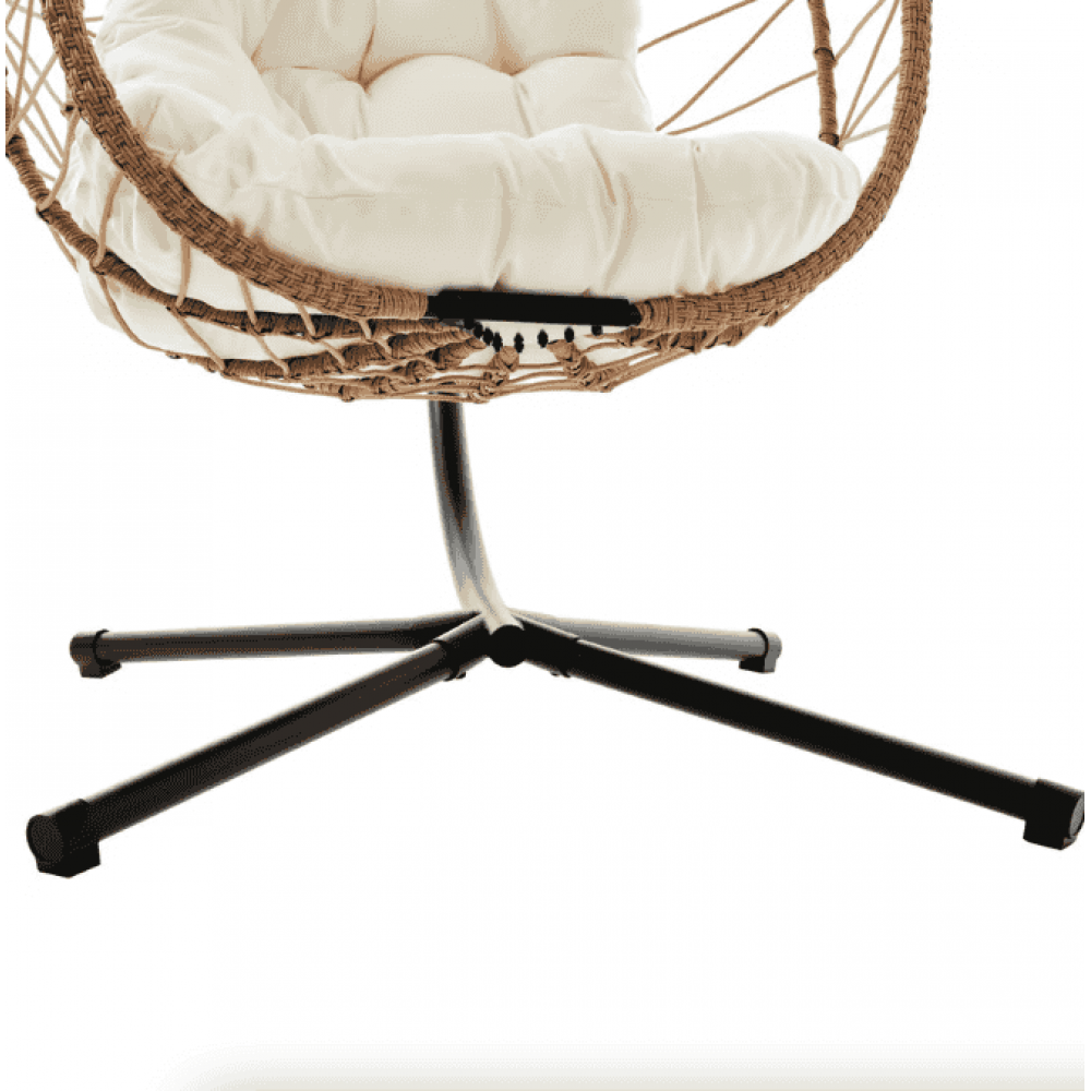 Підвісне крісло-кокон Di Volio Corta одномісне бежевий