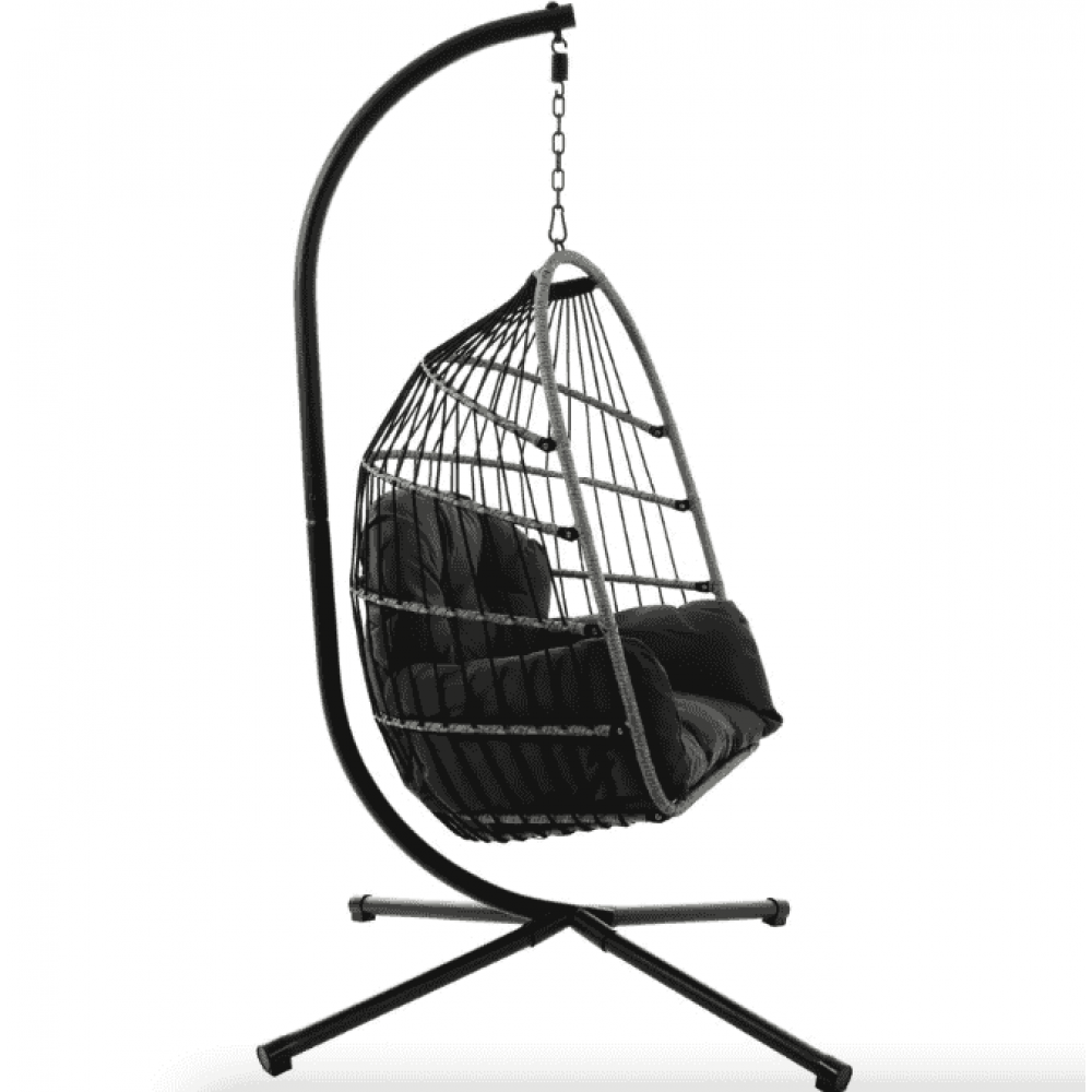 Підвісне крісло-кокон Di Volio Beluno графітовий