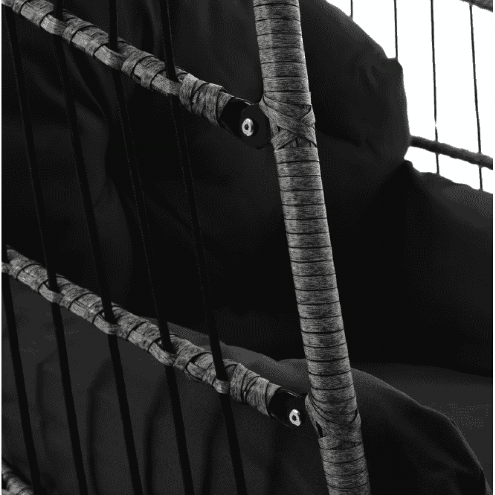 Підвісне крісло-кокон Di Volio Beluno графітовий