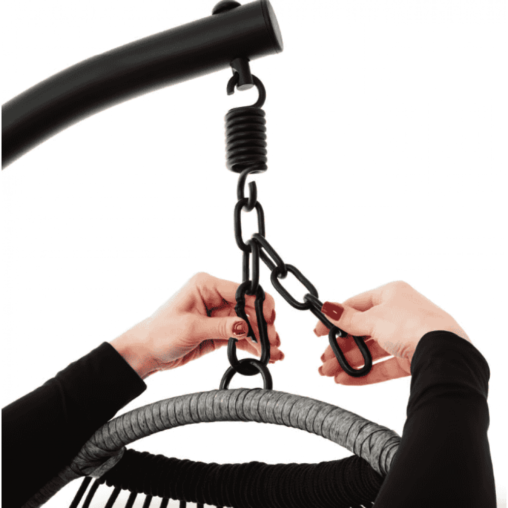 Підвісне крісло-кокон Di Volio Beluno графітовий