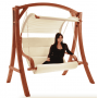 Садовые качели Di Volio Pergia двухместная бежевый