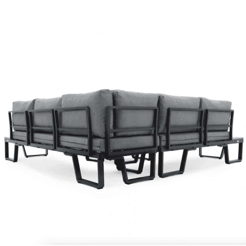 Комплект садових меблів Di Volio Veledo графітовий