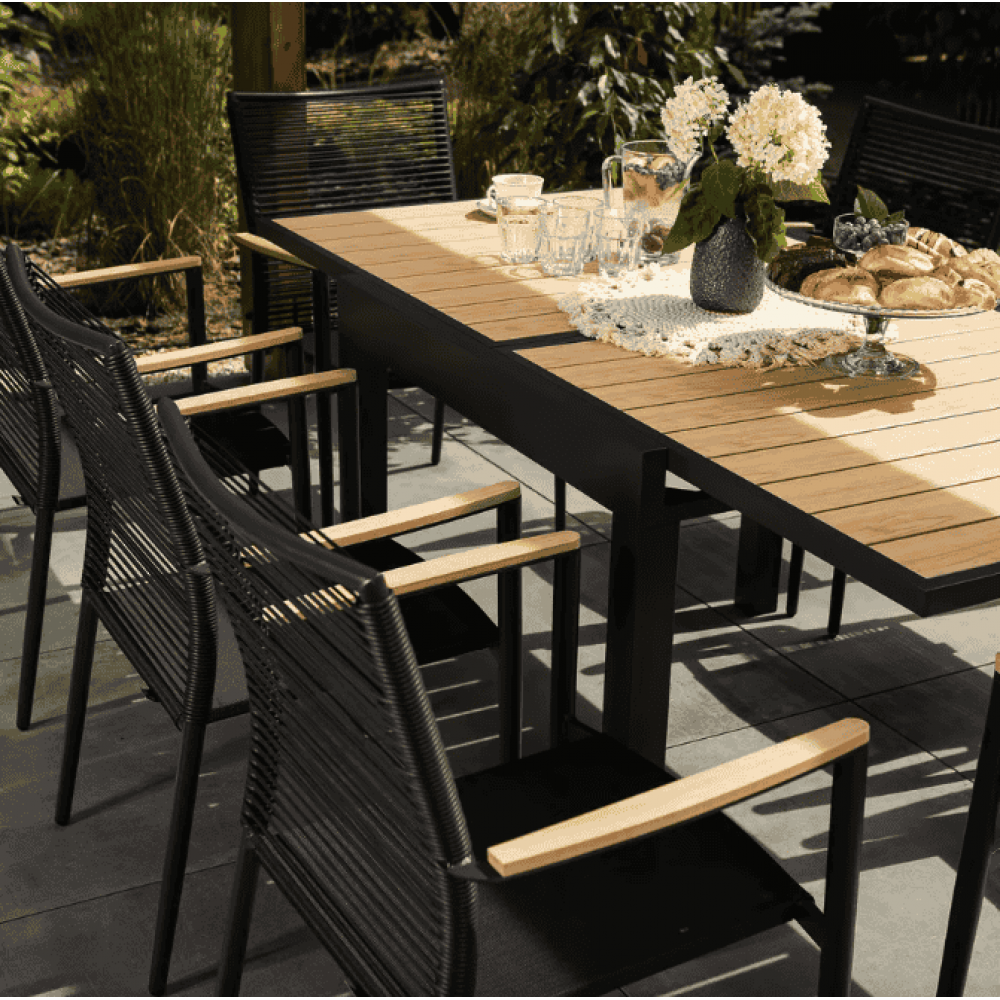 Стіл садовий Di Volio Comlo розсувний бежевий