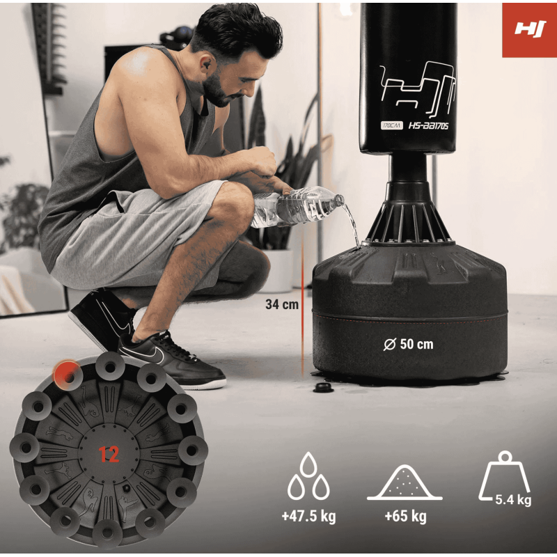Боксерский мешок для пола Hop-Sport BB170S