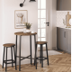 Барный стул Leobert Halmar 2 штуки в стиле Loft коричневый