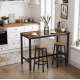 Барный стул Leobert Halmar 2 штуки в стиле Loft коричневый