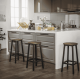 Барный стул Leobert Halmar 2 штуки в стиле Loft коричневый