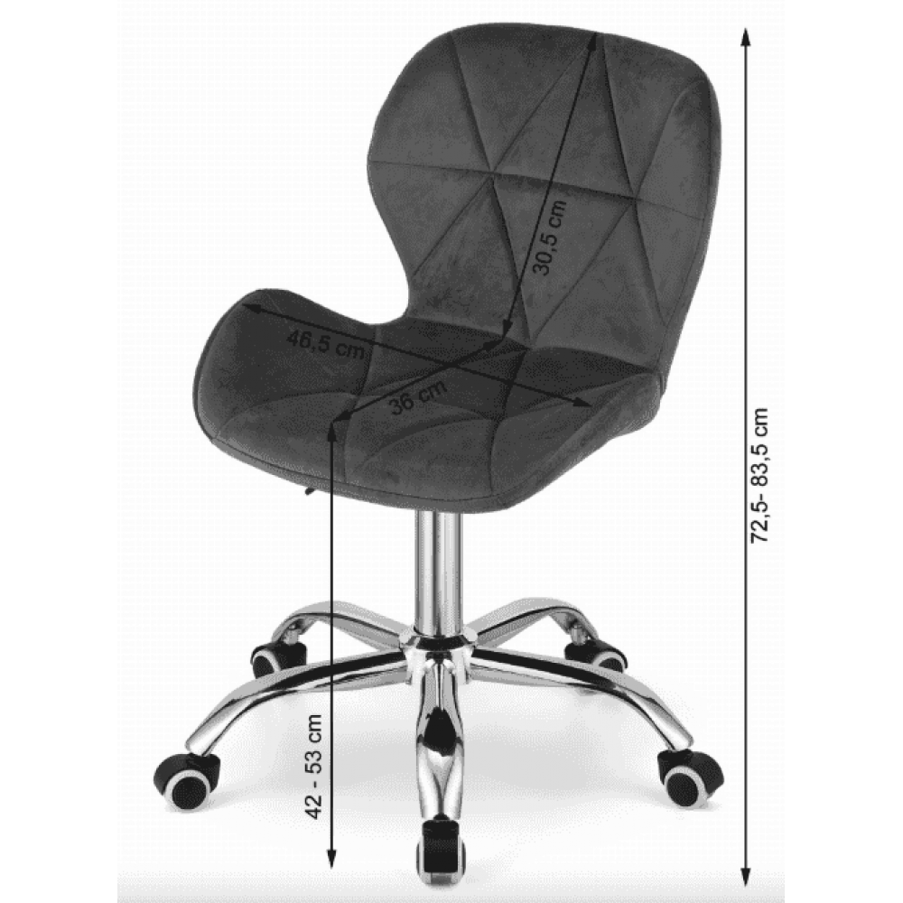 Офисное кресло Leobert Avola темно-розовый