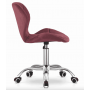 Офисное кресло Leobert Avola темно-розовый