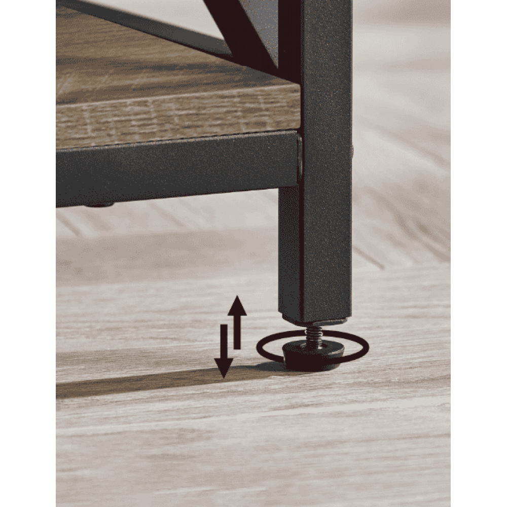 Стіл трансформер Leobert Elias в стилі Loft натуральний