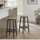 Барный стул Leobert Halmar 2 штуки в стиле Loft натуральный