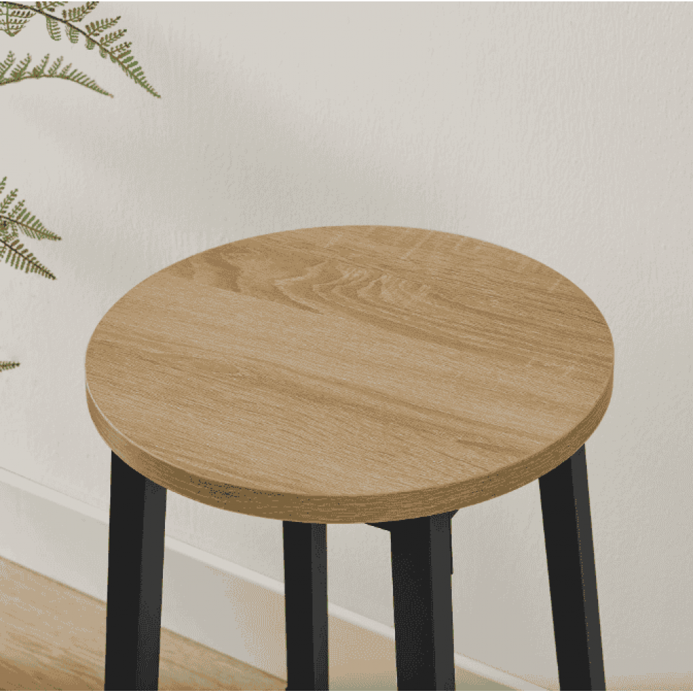 Барный стул Leobert Halmar 2 штуки в стиле Loft натуральный