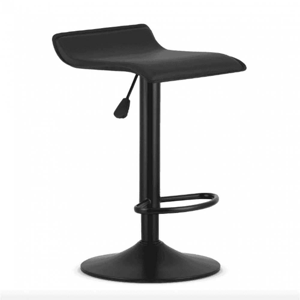 Барный стул Leobert Fort экокожа черная основа