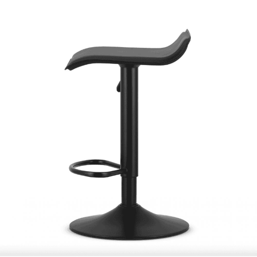 Барный стул Leobert Fort экокожа черная основа