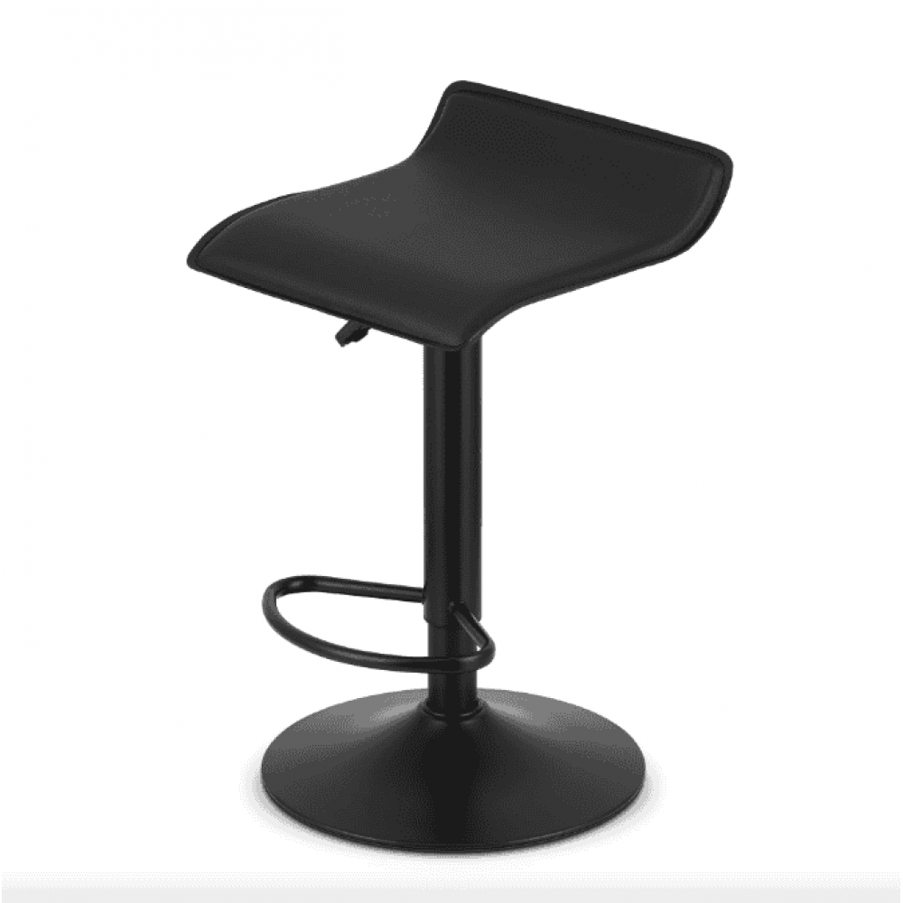 Барный стул Leobert Fort экокожа черная основа