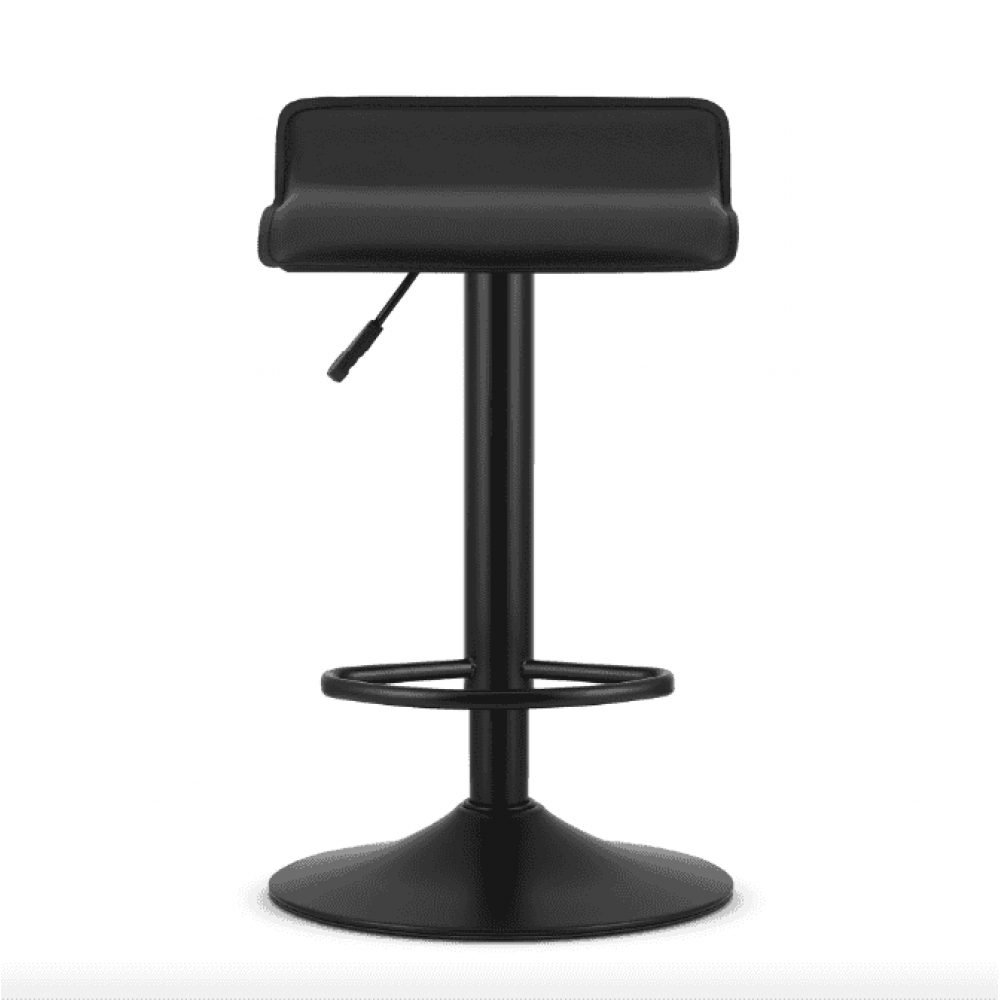 Барный стул Leobert Fort экокожа черная основа