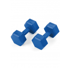 Гантелі для фітнесу композитні Gymtek 2х2 кг світло-синій