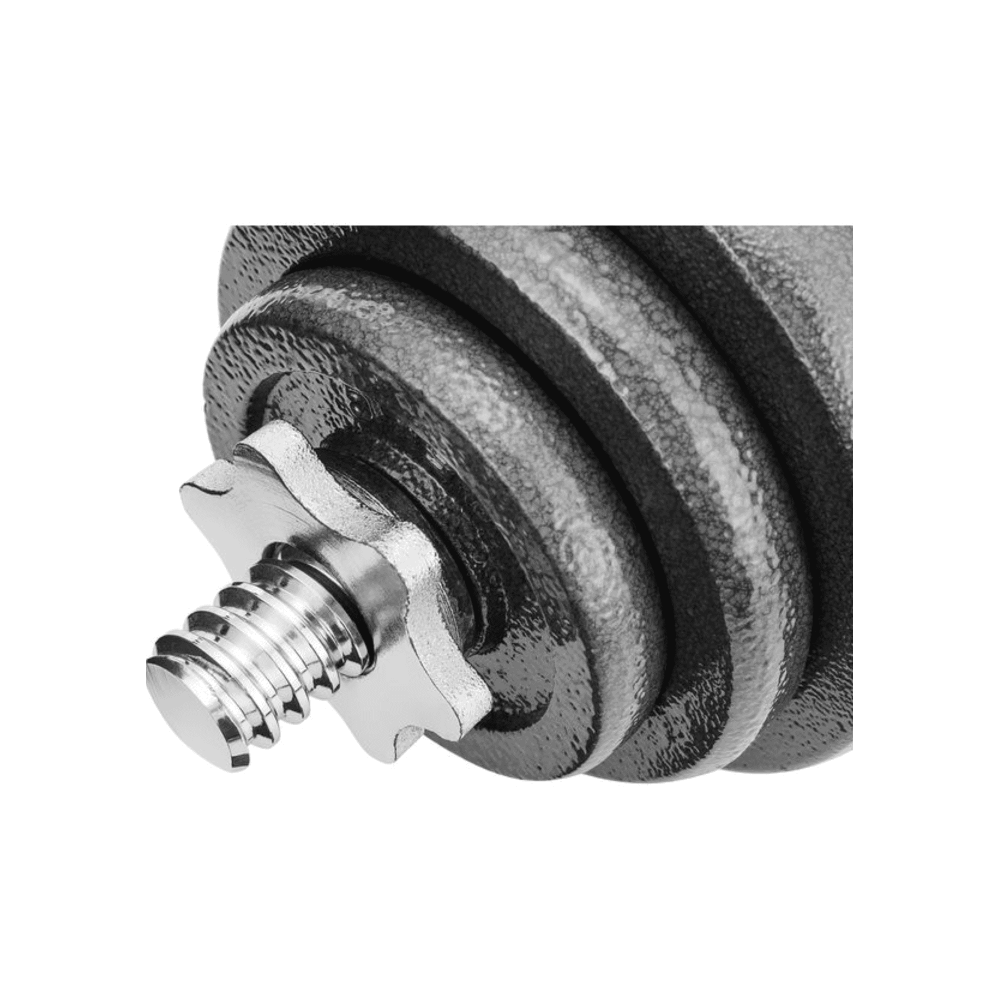 Набір гантелі в кейсі Gymtek чавунні 2х10 кг