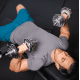 Набор гантелей в кейсе Gymtek хромированные 2х10 кг