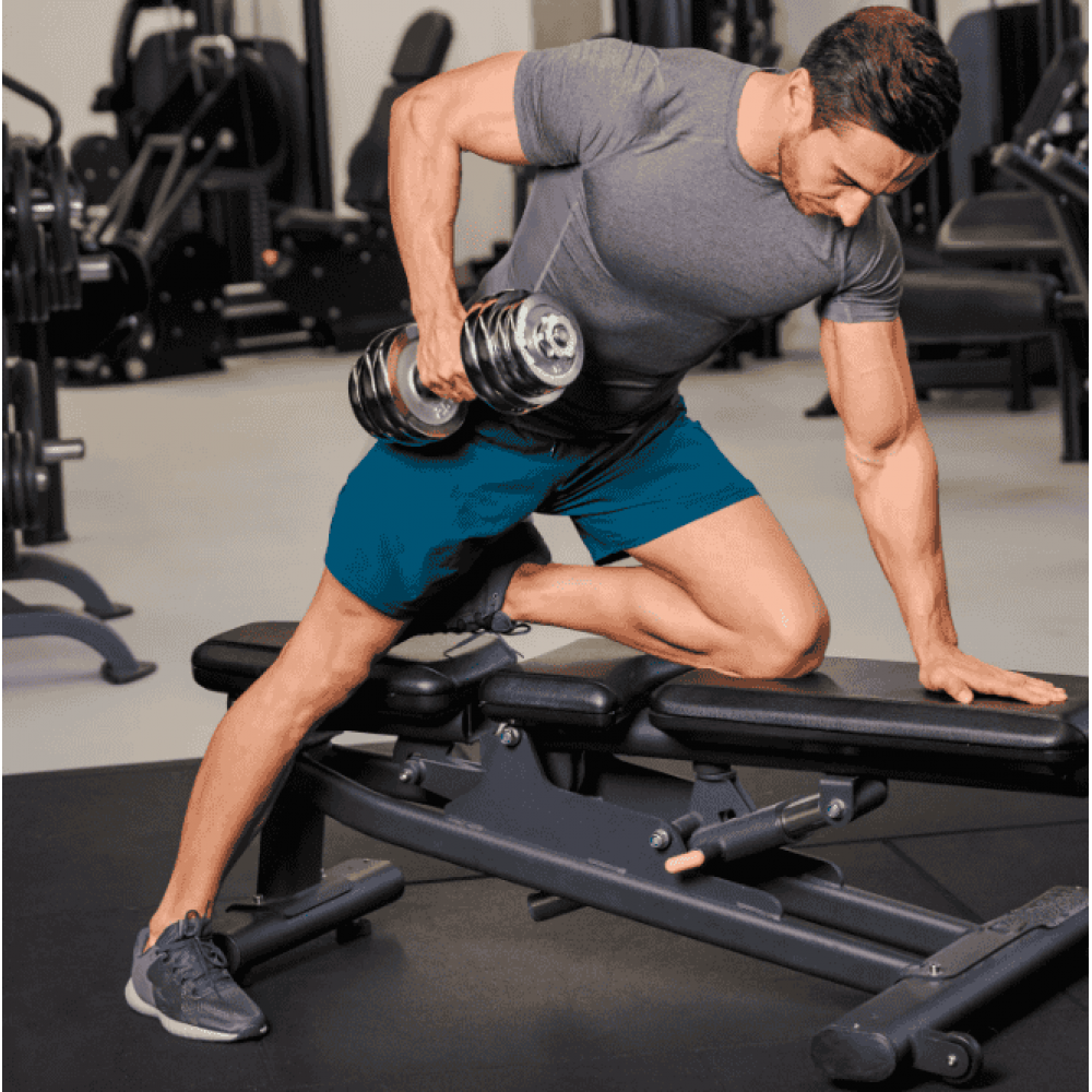 Набор гантелей в кейсе Gymtek хромированные 2х10 кг