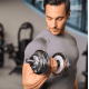Набор гантелей в кейсе Gymtek хромированные 2х10 кг